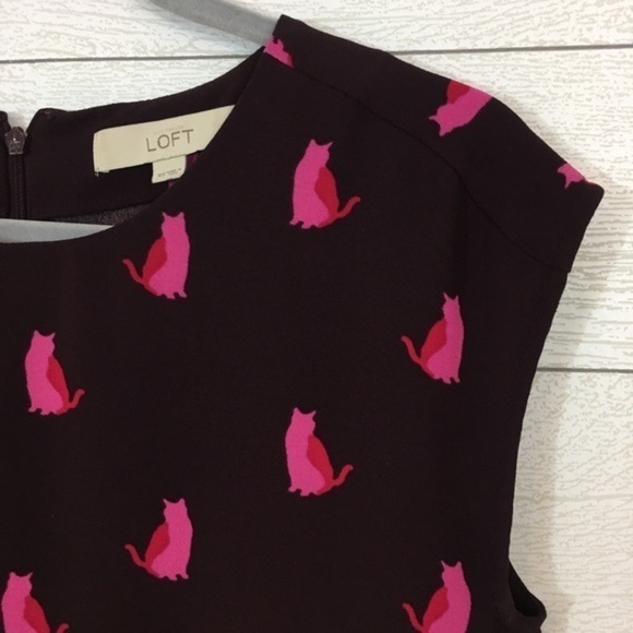 Loft Cat Shift Dress - Picture 4 of 8